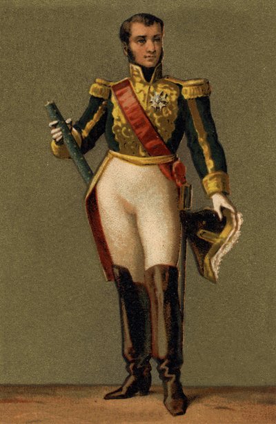 Portret van Jean Lannes, Hertog van Montebello (1769 - 1809) Maarschalk van Frankrijk door Unknown artist