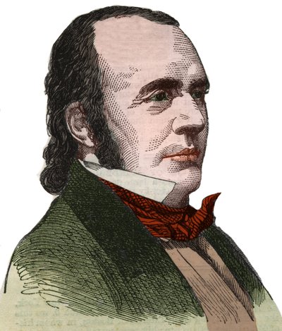 Portret van Jean Louis Rodolphe Agassiz (1807-1873), Amerikaanse natuuronderzoeker. door Unknown artist