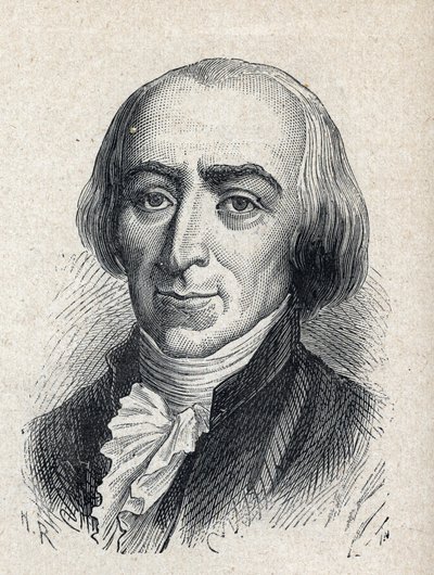 Portret van Jean Marie Roland, Burggraaf de la Platiere door Unknown artist