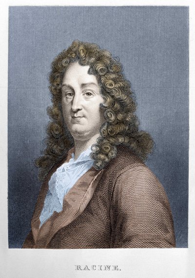 Portret van Jean Racine (1639 - 1699), Franse toneelschrijver door Unknown artist