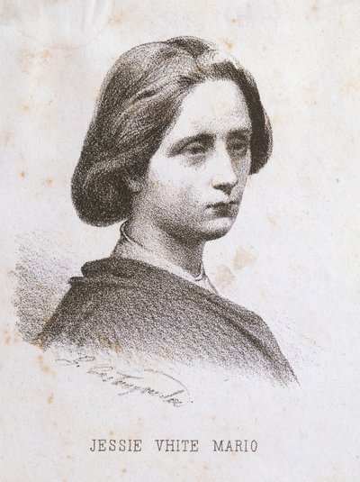 Portret van Jessie Jane Meriton White door Unknown artist