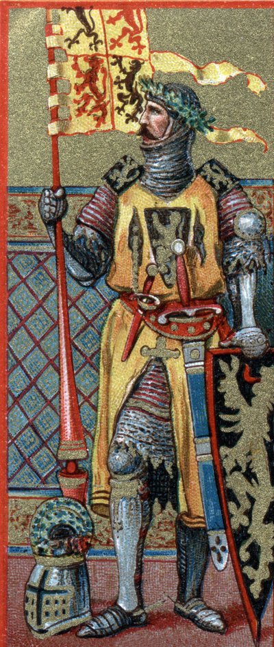 Portret van Jan (Johann) I van Brabant, bekend als de Overwinnaar door Unknown artist