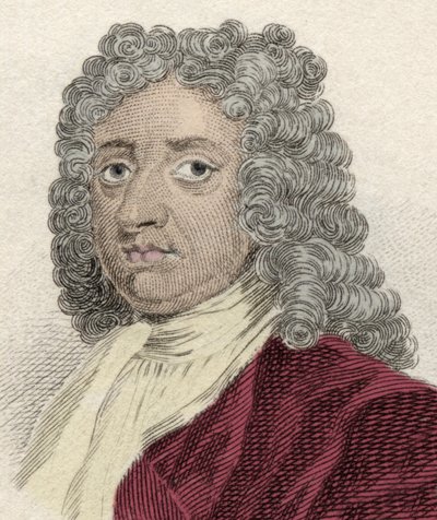 Portret van John Churchill, Eerste Hertog van Marlborough (1650-1722), Engelse generaal en staatsman. Gravure uit de 19e eeuw door Unknown artist