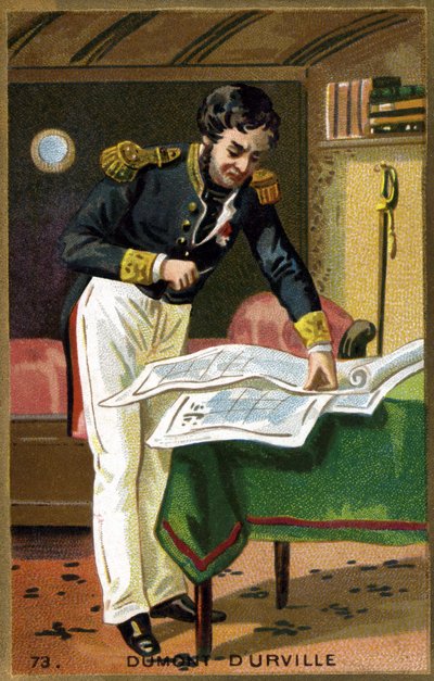 Portret van Jules Sébastien César Dumont d