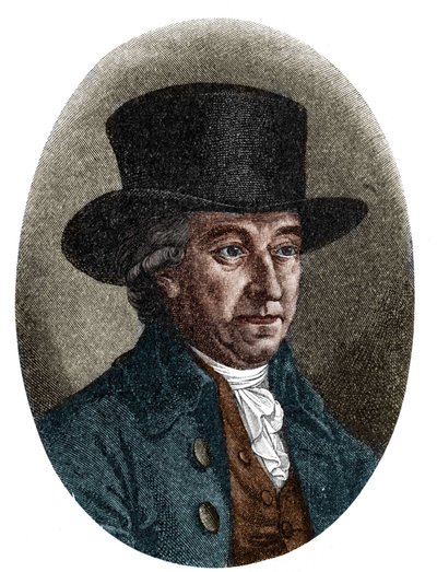 Portret van Justus Möser door Unknown artist