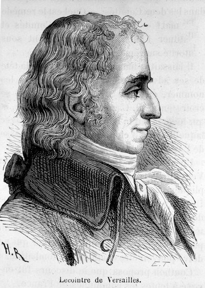 Portret van Laurent Lecointre genaamd Lecointre de Versailles (1742-1805), Franse politicus door Unknown artist