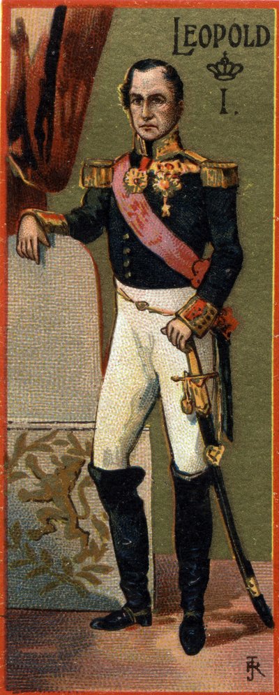 Portret van Leopold I van België (1790-1865). door Unknown artist