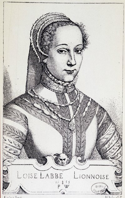 Portret van Loise Labbé door Unknown artist