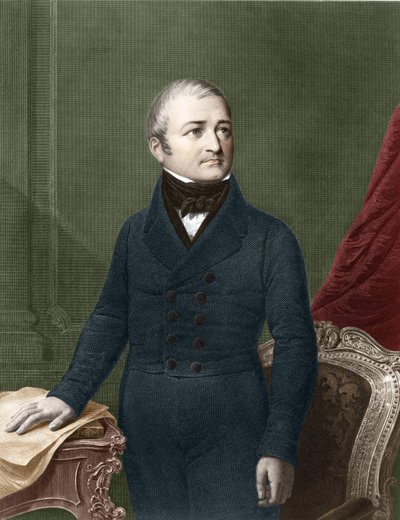 Portret van Louis Adolphe Thiers (1797 - 1877) jong door Unknown artist