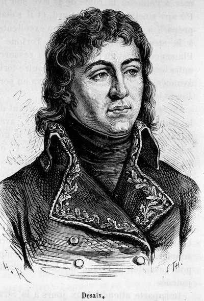 Portret van Louis Charles Antoine Desaix de Veygoux (1768-1800), Franse generaal door Unknown artist