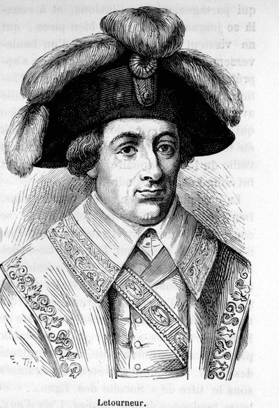 Portret van Louis Francois Letourneur (1751-1817), Franse politicus door Unknown artist