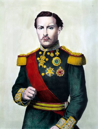 Portret van Louis I van Portugal (1838-1889) Koning van Portugal door Unknown artist