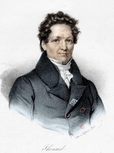 Portret van Louis Jacques Thénard (1777 - 1857), Franse chemicus. door Unknown artist