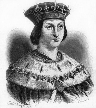 Portret van Lodewijk XII (1462-1515), koning van Frankrijk. door Unknown artist