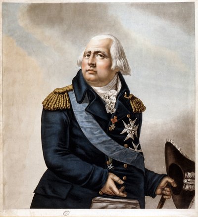 Portret van Louis XVIII, circa 1820 door Unknown artist