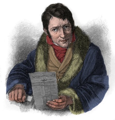 Portret van Ludwig Börne (1786-1837), Duitse schrijver. door Unknown artist