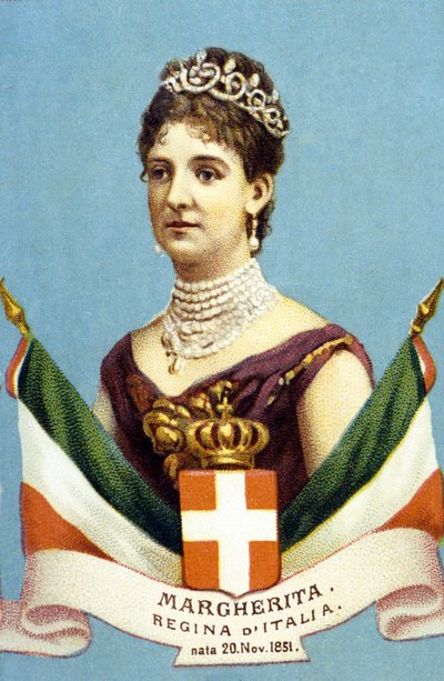 Portret van Margarita van Savoye Genua (Margherita di Savoia) door Unknown artist