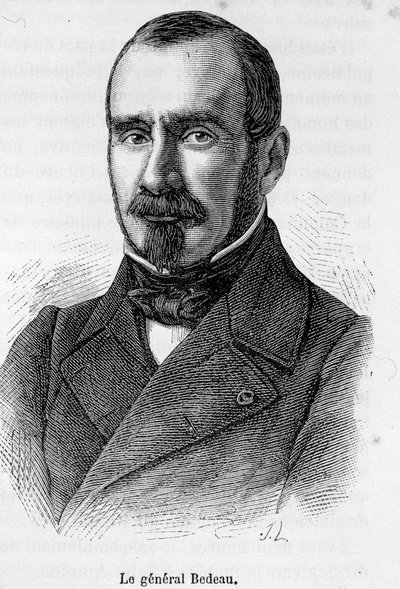Portret van Marie Alphonse Bedeau, Franse generaal (1804 - 1863) door Unknown artist