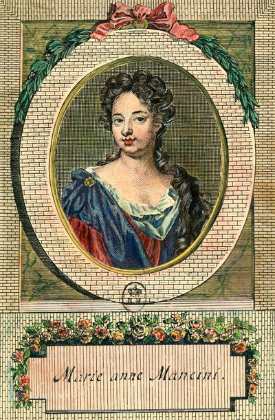 Portret van Marie Anne Mancini door Unknown artist