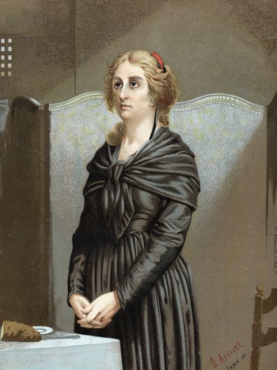 Portret van Marie Antoinette, koningin van Frankrijk. door Unknown artist