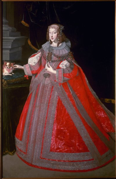 Portret van Marie Leopoldine van Oostenrijk door Unknown artist