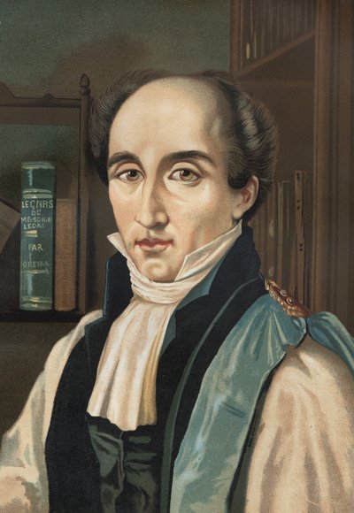 Portret van Mathieu Joseph Bonaventure Orfila, Franse arts en chemicus van Spaanse afkomst door Unknown artist
