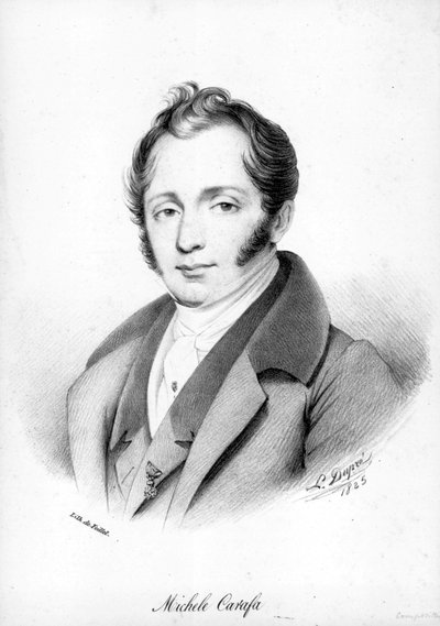 Portret van Michele Enrico Carafa, Prins van Colobrano door Unknown artist