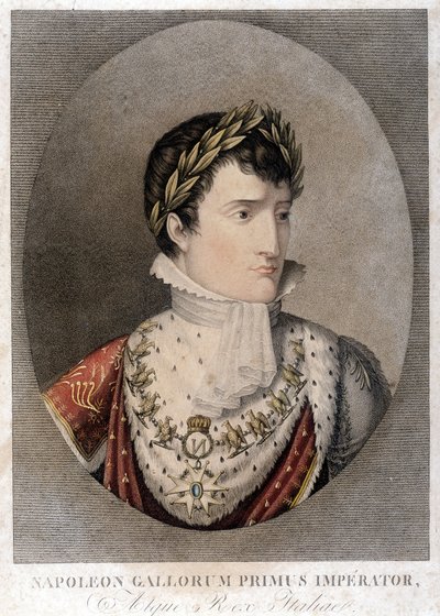 Portret van Napoleon Keizer door Unknown artist