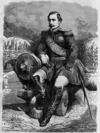 Portret van Napoleon III (1808-1873), keizer van de Fransen door Unknown artist