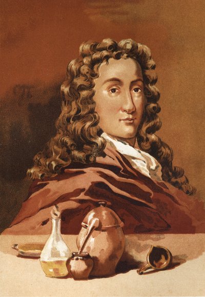 Portret van Nicolas Lémery door Unknown artist