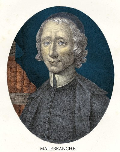 Portret van Nicolas Malebranche (1638-1715) Franse filosoof en theoloog door Unknown artist
