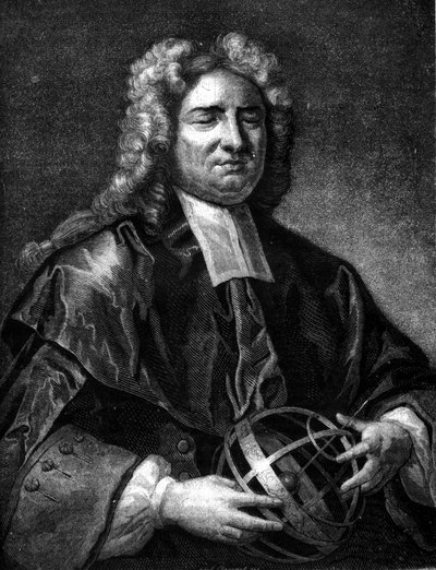 Portret van Nicolas Saunderson (1682 - 1739), blind, professor in de wiskunde aan de Universiteit van Cambridge door Unknown artist