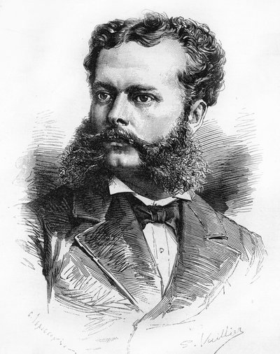 Portret van Nicolás de Piérola, President van de Republiek Peru van 1895 tot 1899 door Unknown artist
