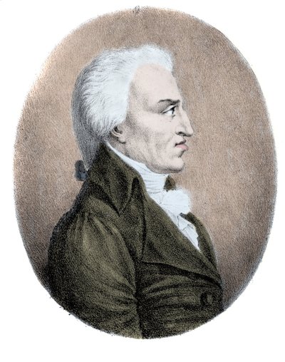 Portret van Nicolo Zingarelli (1752-1837) Italiaanse componist. door Unknown artist