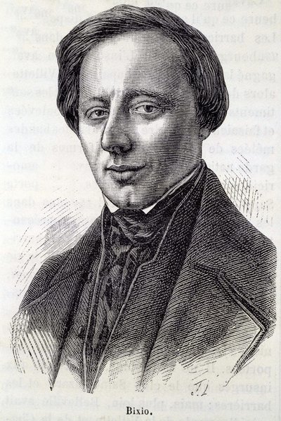 Portret van Nino Bixio (1821-1873), Italiaanse militair en politicus door Unknown artist