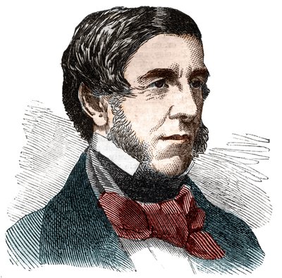 Portret van Oliver Wendell Holmes (1809-1894), Amerikaanse schrijver, arts, essayist en dichter. door Unknown artist
