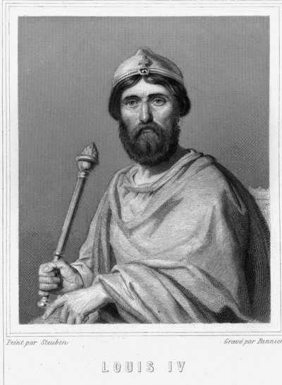 Portret van Lodewijk IV d