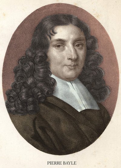 Portret van Pierre Bayle Franse filosoof en schrijver (1647-1706) door Unknown artist