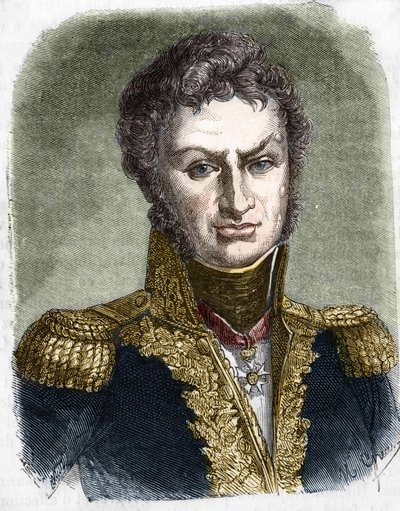 Portret van Pierre Cambronne (1770-1842), Franse generaal. door Unknown artist