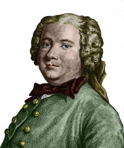 Portret van Pierre Carlet de Chamblain de Marivaux (1688 - 1763), toneelschrijver door Unknown artist