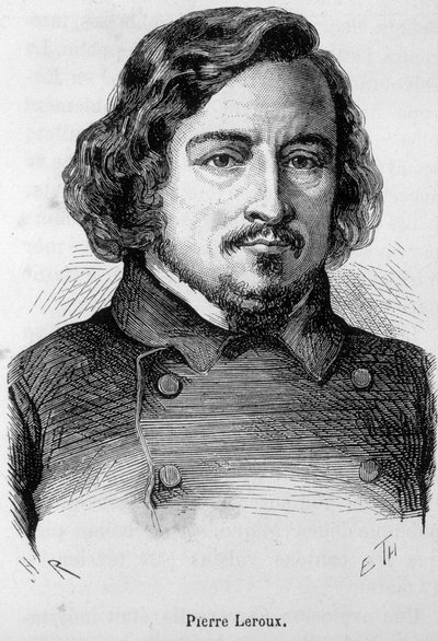 Portret van Pierre Leroux, Franse filosoof, publicist en politicus (1797 - 1871) door Unknown artist