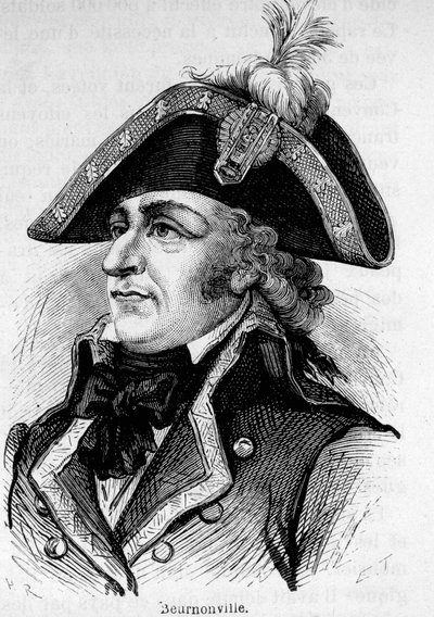 Portret van Pierre Riel, Graaf toen Markies de Beurnonville, maarschalk van Frankrijk (1752-1821). door Unknown artist