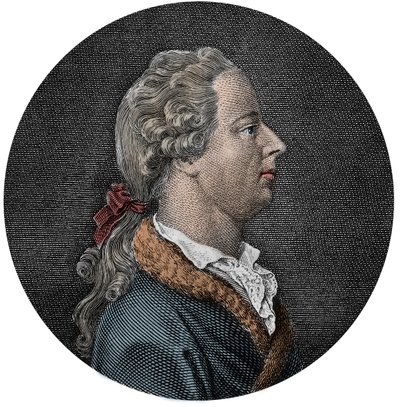 Portret van Pietro Verri (1728-1797), Italiaanse econoom (gravure) door Unknown artist