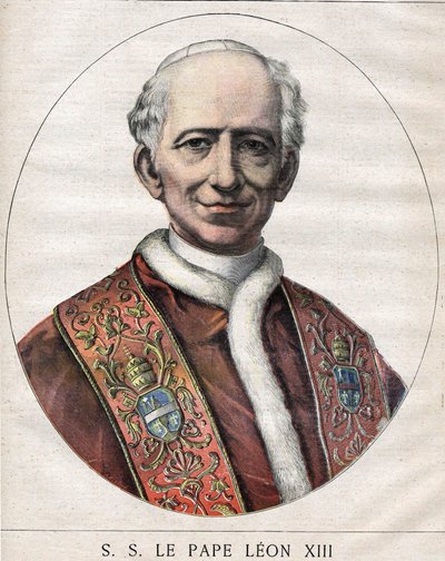 Portret van Paus Leo XIII door Unknown artist
