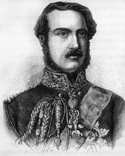 Portret van Prins Albert, Prins van Engeland en Ierland (1819-1861). door Unknown artist