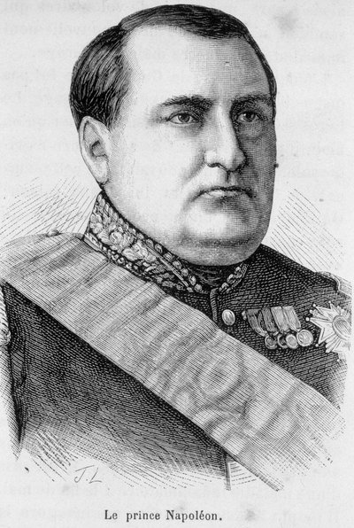 Portret van Prins Napoleon door Unknown artist