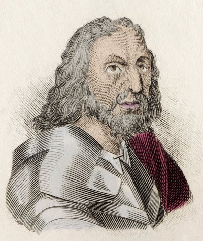 Portret van Prospero Colonna (1452-1523), Italiaanse condottiere. door Unknown artist