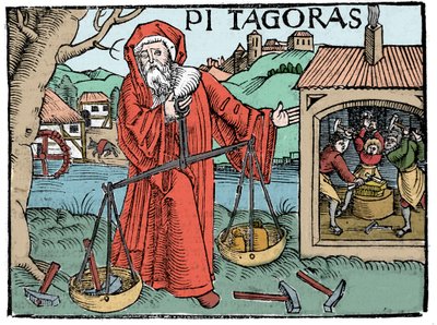 Portret van Pythagoras - Pagina uit 
