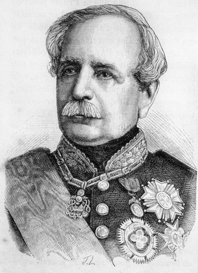 Portret van Randon (1795 - 1871), Maarschalk van Frankrijk door Unknown artist