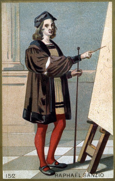 Portret van Raphael (Raffaello Sanzio 1483 - 1520) door Unknown artist